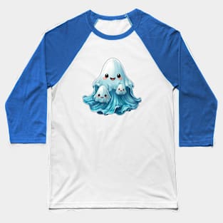 Cute Ghost 006 Baseball T-Shirt